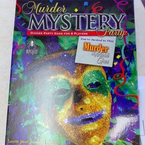 A Mystery Dinner Party Murder of Mardi Gras Game